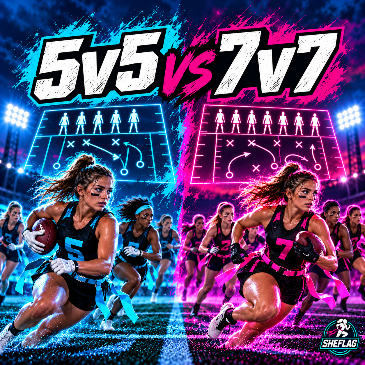 5v5 vs 7v7