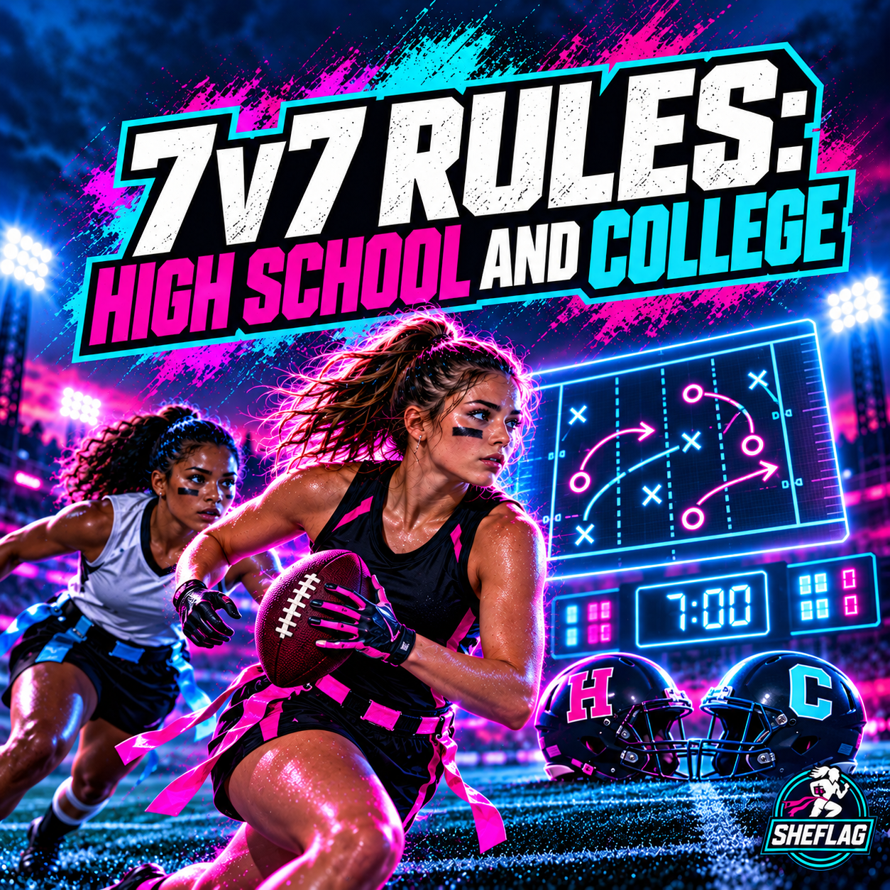 7v7 Rules: High School and College