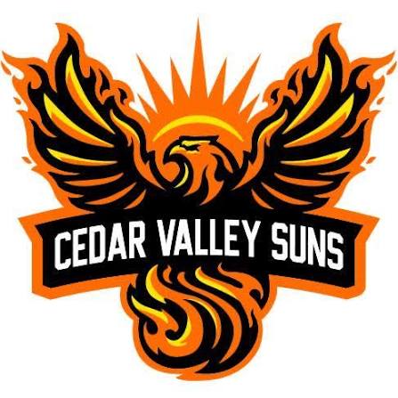 Cedar Valley women's flag football logo