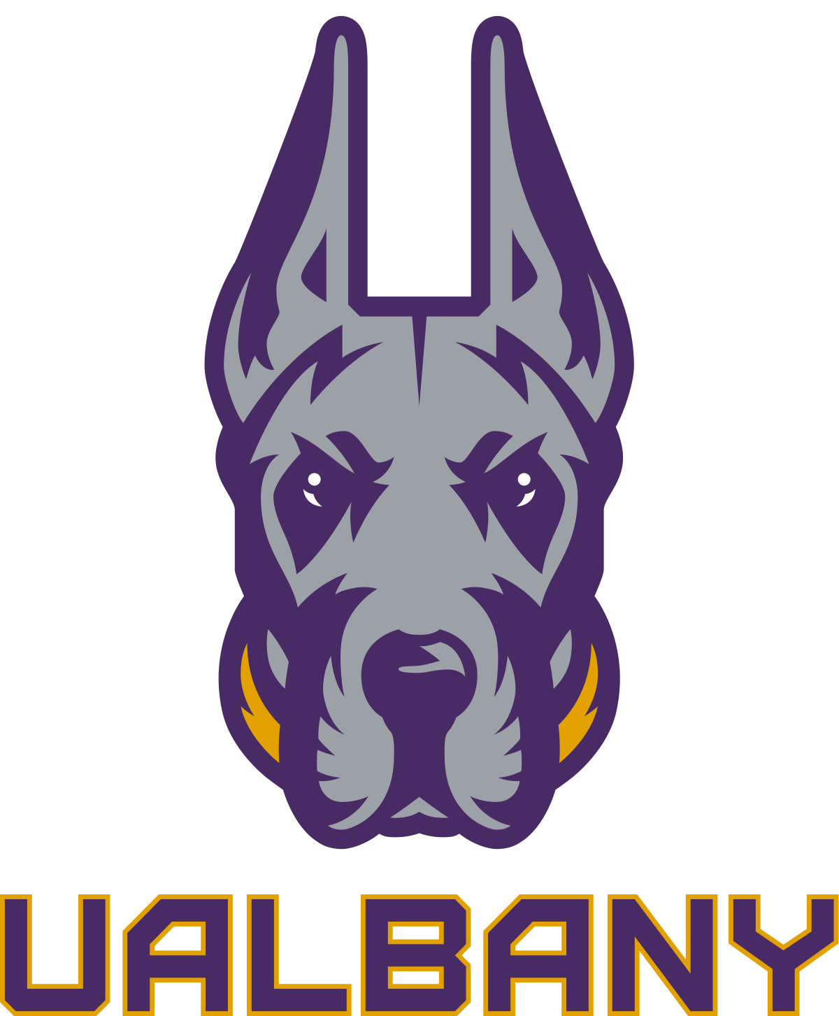 University at Albany women's flag football logo