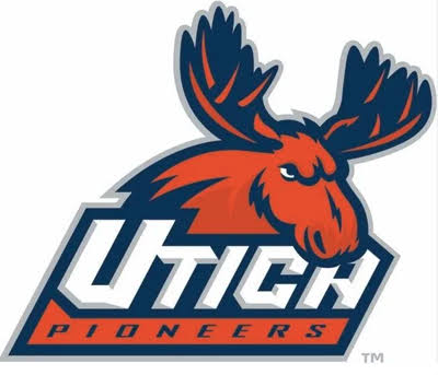 Utica University women's flag football logo