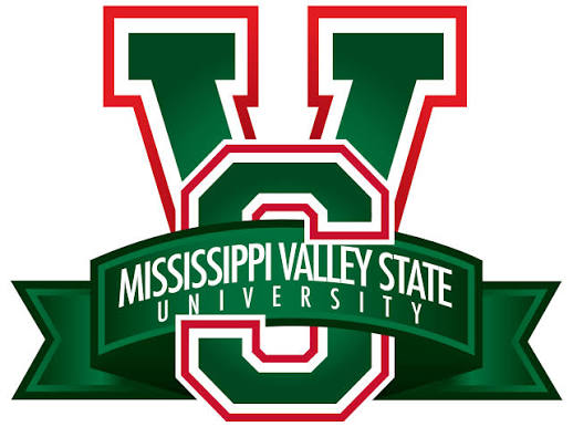 Mississippi Valley State University women's flag football logo
