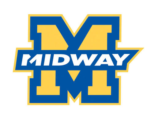Midway University women's flag football logo
