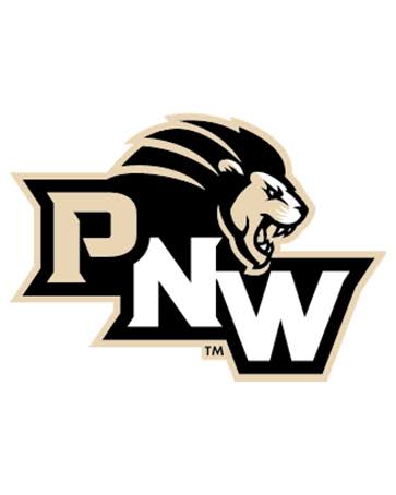 Purdue University Northwest women's flag football logo