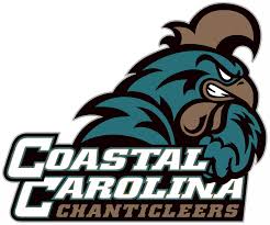 Coastal Carolina University women's flag football logo