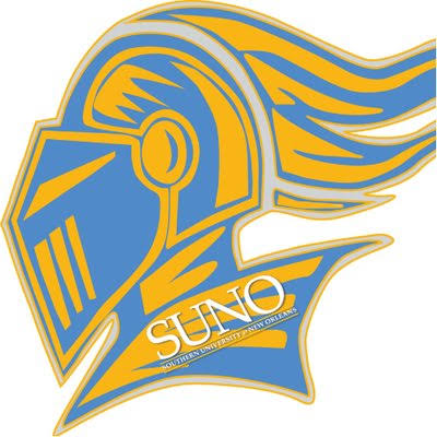 Southern University at New Orleans women's flag football logo