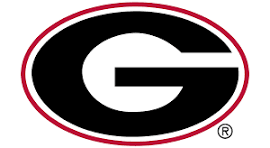 University of Georgia women's flag football logo