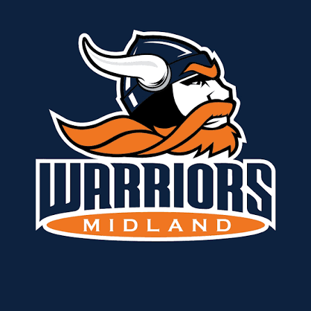 Midland University women's flag football logo