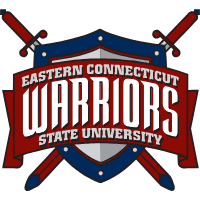 Eastern Connecticut State University women's flag football logo