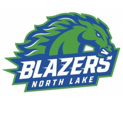 North Lake women's flag football logo