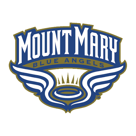 Mount Mary women's flag football logo