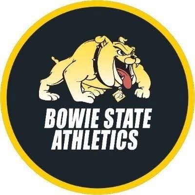 Bowie State University women's flag football logo
