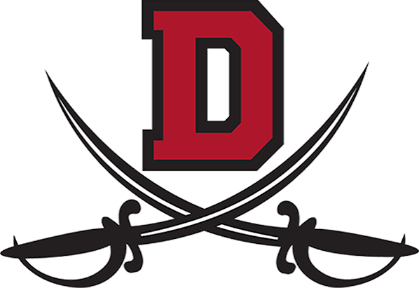 Dawson Community College women's flag football logo