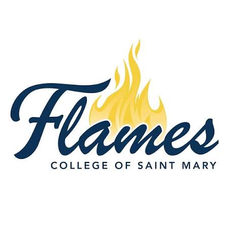 College of Saint Mary women's flag football logo