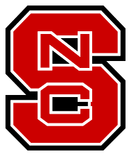 North Carolina State University at Raleigh women's flag football logo