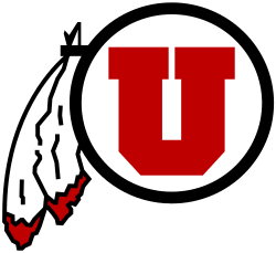 University of Utah women's flag football logo