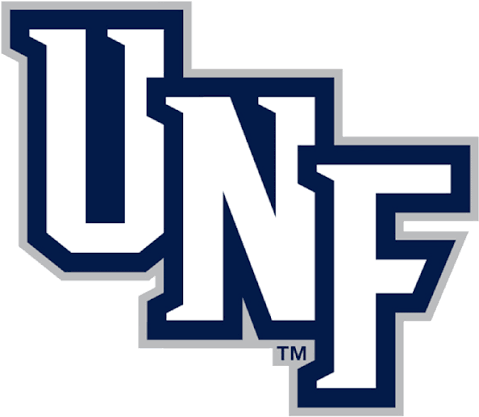 University of North Florida women's flag football logo