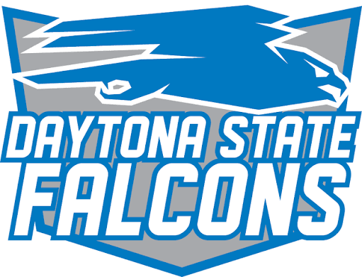 Daytona State College women's flag football logo