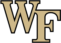 Wake Forest University women's flag football logo