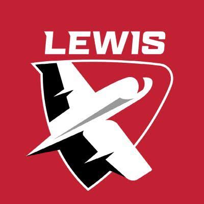 Lewis University women's flag football logo